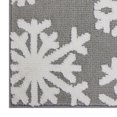 thumbnail image 2 of Tapis de bain Holiday Time motif flocon de neige, 17 po x 24 po, 2 of 8