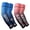 Blue&Orange, variant on Sun Protection UV Arm Sleeves,Ice Silk Compression Sport Sleeves for Men,Quick-Dry Anti Slip Cooling Arm Cover for Cycling(Blue)