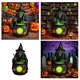 thumbnail image 4 of Witch Cauldron Lamp Halloween Decorations Indoor With Eerie Green Glow LED Lamp Witch Brewing Large Halloween Ornamen, 4 of 5