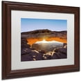 thumbnail image 2 of Trademark Fine Art "Lighted Frame" Canvas Art by Michael Blanchette Photography White Matte, Wood Frame, 2 of 4