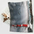 thumbnail image 6 of Rocae 3d Lighthouse in the Surf for Pet Blanket Dog Blanket Cat Blanket Soft Sleep for Small Medium Pet-Large, 6 of 8