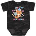 thumbnail image 3 of Inktastic Its My Birthday with Kitten Stars and Confetti Boys or Girls Baby Bodysuit, 3 of 5