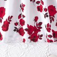 thumbnail image 6 of CHEEREAM Toddler Girl Floral Dress Ribbed Ruffle Sleeve Flower Print Casual Sundress Kids Summer Dresses Size 3-8 Years Red 7 Years, 6 of 8