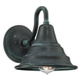 thumbnail image 2 of Quoizel Carmel 8 3/4" High Aged Verde Outdoor Wall Light, 2 of 2