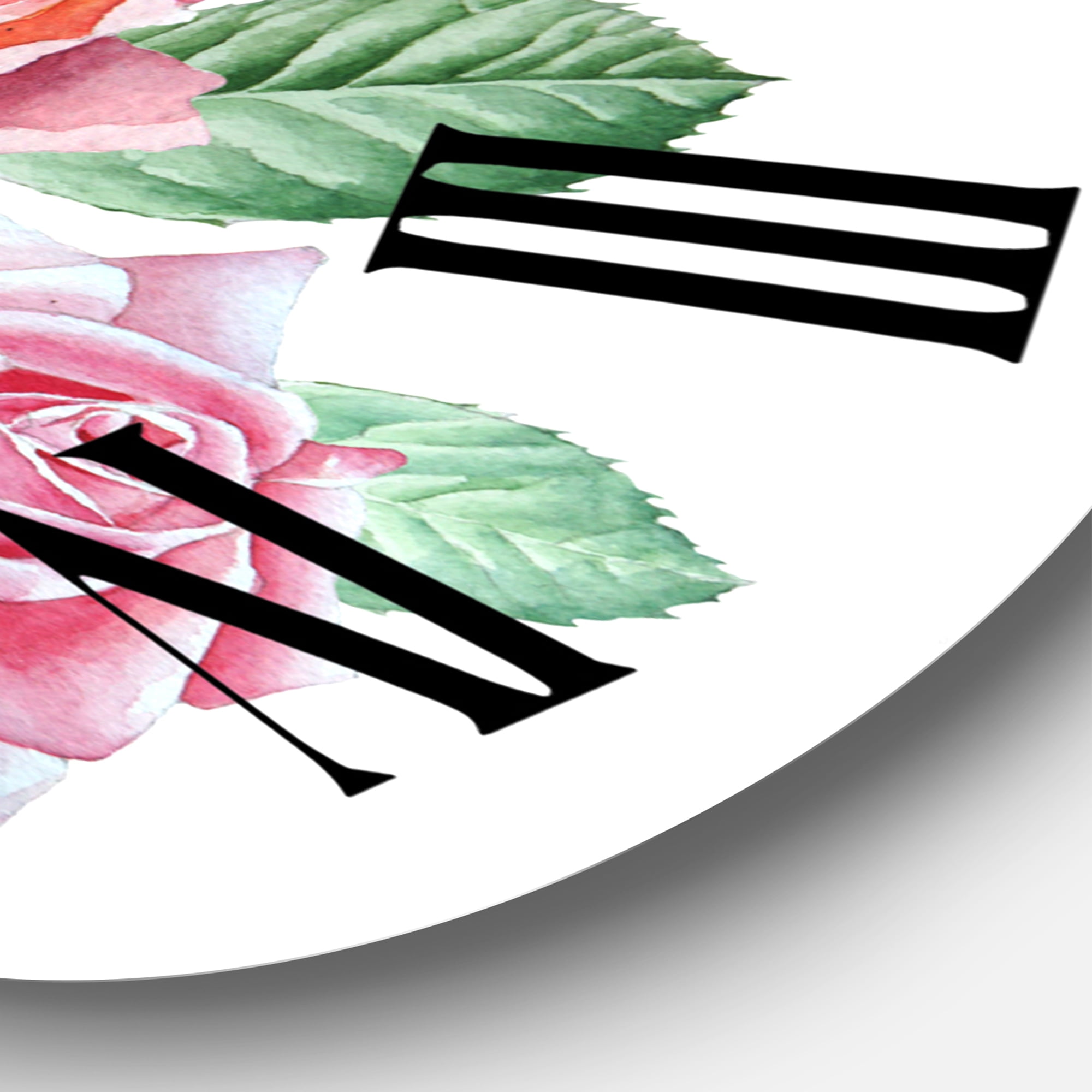 Designart 1 in Quartz Traditional Wall Clock