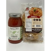 Great Low Carb Spaghetti with Organico Bello Tomato Basil Sauce