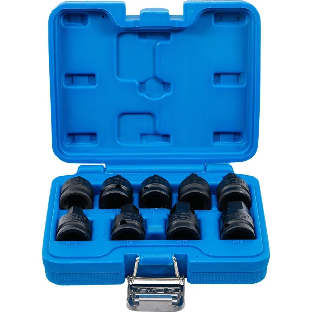 JUEGO DADOS CON PUNTA DE IMPACTO 1/2 | 5 - 19 MM | BGS 5485