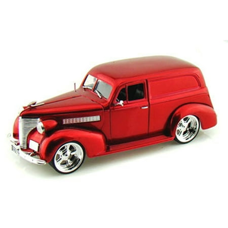 - 1939 Chevy Sedan Delivery, Red - Jada Toys Bigtime Kustoms 96366 - 1/24 scale Diecast Model Toy Car (Brand New, but NOT IN BOX)