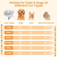 thumbnail image 2 of Cepillo de vapor Fourseas para gatos con aerosol para mascotas, 2 of 9