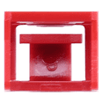 thumbnail image 3 of 300 Pcs Bouchon Anti-Poussière pour Hub Ethernet Port RJ45 Rouge avec Verrou et Clé, 3 of 7