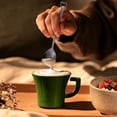 thumbnail image 3 of Heart Shaped Stainless Steel Coffee Spoon for Home Kitchen, Long Handle Dessert Spoon for Ice Cream and Latte, Cute Tea Utensil for Afternoon Party, 1 Piece, 3 of 7