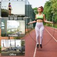 thumbnail image 4 of Cuerda De Saltar Con Cable De Cuerda De Saltar De Velocidad Con Temporizador Y Asas De Espuma Viscoelástica De 7 Pulgadas Ideal Para Ejercicios Aeróbicos Como Entrenamiento De Velocidad, Saltos Extrem Muyoka Hogar, 4 of 7