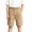 Khaki, variant on Kids Boys 3-17 Years Summer Solid Five Points Shorts Elastic Waist Side Pocket Loose Fashion Casual Bottoms