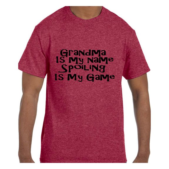 Tshirt Mother's Day Grandma is my Name Spoiling is my Game