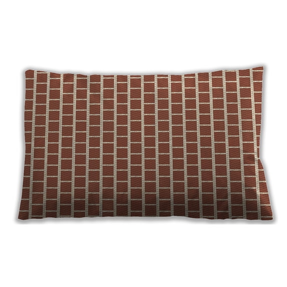 Ahgly Company Indoor Rectangular Contemporary Lumbar Throw Pillow, 13 inch by 19 inch