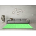 thumbnail image 3 of Ahgly Company Indoor Rectangle Abstract Emerald Green Contemporary Area Rugs, 6' x 9', 3 of 4