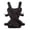 A001- Black, variant on Student Swimming Harness, Neoprene Swim Vest, Swim, Water Safety Vest, Featuring Adjustable Straps, Buckle Closure, 40X19X14 in Size for Pool and Open Water Use