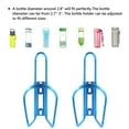 thumbnail image 4 of Bike Water Bottle Holder with Bottle Bike Water Bottle Holder Carrier Bicycle Drink Container Cage Bracket 2 Pack Bike Bottle Holder with Water Bottle Water Bottle for Bike with Holder, 4 of 6