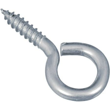 

2PK National #8 Zinc Large Screw Eye (6 Ct.)