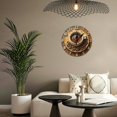 thumbnail image 5 of Wall Clock Decorative - Rustic Brown Coffee Cup-A Print 2D Vintage Wall Clocks Battery Operated Silent Non-Ticking for Bedroom, Living Room, Kitchen, Office, Classroom, 10 Inch, 5 of 7
