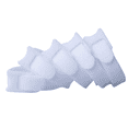 thumbnail image 2 of 50 Pcs Attaches de Câble Réutilisables en Microfibre, Blanc, 2 of 5