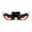 A, variant on Solar Powered Demon Eyes Car Decal, Dynamic LED Light Up Stickers with Suction Cups for Easy Install, Weatherproof Design Perfect for Car Window and Windshield Decoration