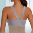 thumbnail image 4 of Sports Bras for Women Front Closure Racerback Underwire Push Up Bra Push Up Bra Purple Xl, 4 of 6