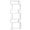 White, variant on Giantex 6-tier S-shaped Bookshelf, Open-back Bookcase, Home Wood Organizer Free-standing Storage Shelf, White