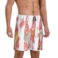 thumbnail image 2 of Picia Gnomes valentine's day Pattern Pajama Shorts for Men, Men's Pajama Bottoms, Sleepwear,Short Pajama Pants-X-Large, 2 of 6