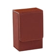 thumbnail image 3 of BELOVING Trading Card Deck Box Card Case Container, Carrying, Sturdy Card Holder Card Organizer for Collectible Card, Collection Cards Brown, 3 of 9