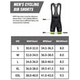 thumbnail image 7 of Qualidyne Men’s Cycling Bib Shorts with Pocket, 4D Padded Road Bike Bibs with Breathable Mesh Back, 7 of 7