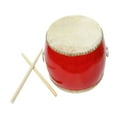 thumbnail image 4 of Tambor de cintura chino,Pandereta de cintura china,regalos musicales,Instrumento musical de percusión de aprendizaje temprano para niños,Aprendizaje musical para niños: tambor de mano, 4 of 9