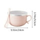 thumbnail image 3 of Pequeño cuenco de sopa aislado resistente a la quemadura | Recipiente térmico para alimentos calientes resistente | Vajilla de cocina portátil y duradera | 1 Cuenco 14x12x9,5 cm | Rosa, Azul, 3 of 6