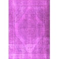 thumbnail image 1 of Ahgly Company Indoor Rectangle Persian Purple Traditional Area Rugs, 7' x 9', 1 of 4