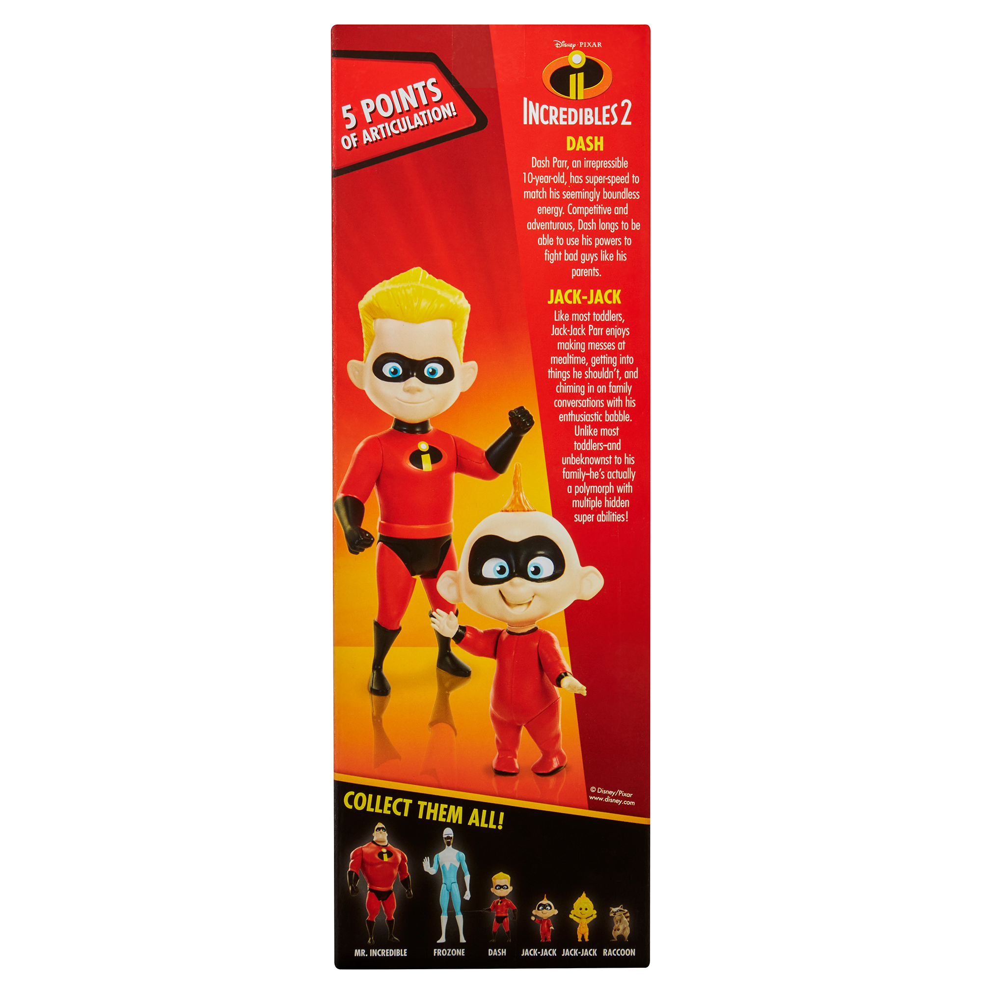 Incredibles 2 champion series action figures - dash & jack-jack - image 2 of 6