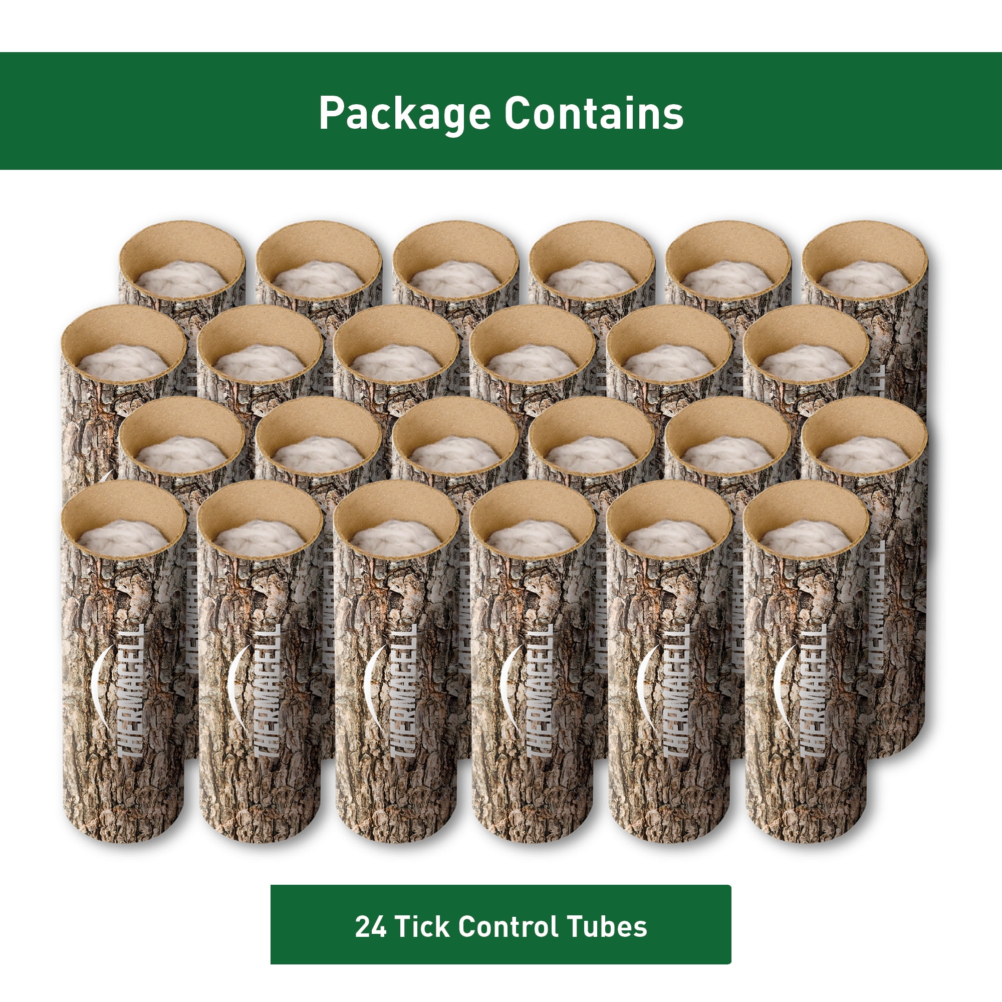 Thermacell Tick Control Tubes 24 Pack; No Spray, Tick Trap