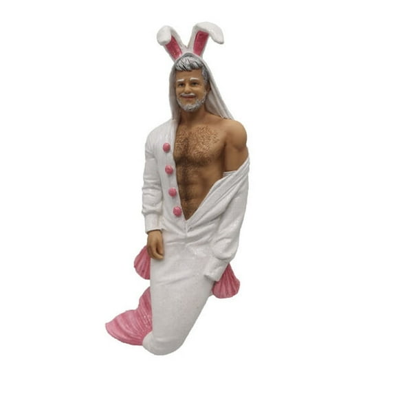 December Diamonds 55-55400 Thumper Merman Ornament 7 Inches