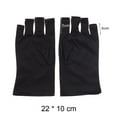thumbnail image 2 of Guante con protección UV, guantes para uñas, guante para manicura en gel, 3 pares de guantes para uñas que protegen las manos de las lámparas LED, guantes sin dedos anti UV, para esmalte de uñas,, 2 of 6