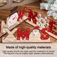 thumbnail image 5 of Adornos navideños adornos de letras de madera, 5 of 5