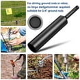 thumbnail image 4 of SDS Adapter Hammers Drill Ground Rod Driver For 5/8 Inch 3/4 Inch Hammers, 4 of 5