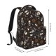 thumbnail image 2 of Disketp Pirate Skulls Mochila Estampada para Hombre y Mujer – Mochila Ligera Clásica con Múltiples Bolsillos para Universidad, Trabajo y Viajes-One Size, 2 of 5