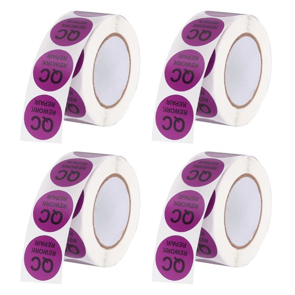 Uxcell QC Rework Labels, Inventory Quality Control Stickers for Warehouse Management 4