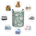 thumbnail image 6 of Daiia Hand Drawn Chickens Round Laundry Basket with Handles Thickened Waterproof Circular hamper,Dirty Clothes Storage Basket for Bedroom,Bathroom,College Dorm-Small, 6 of 8