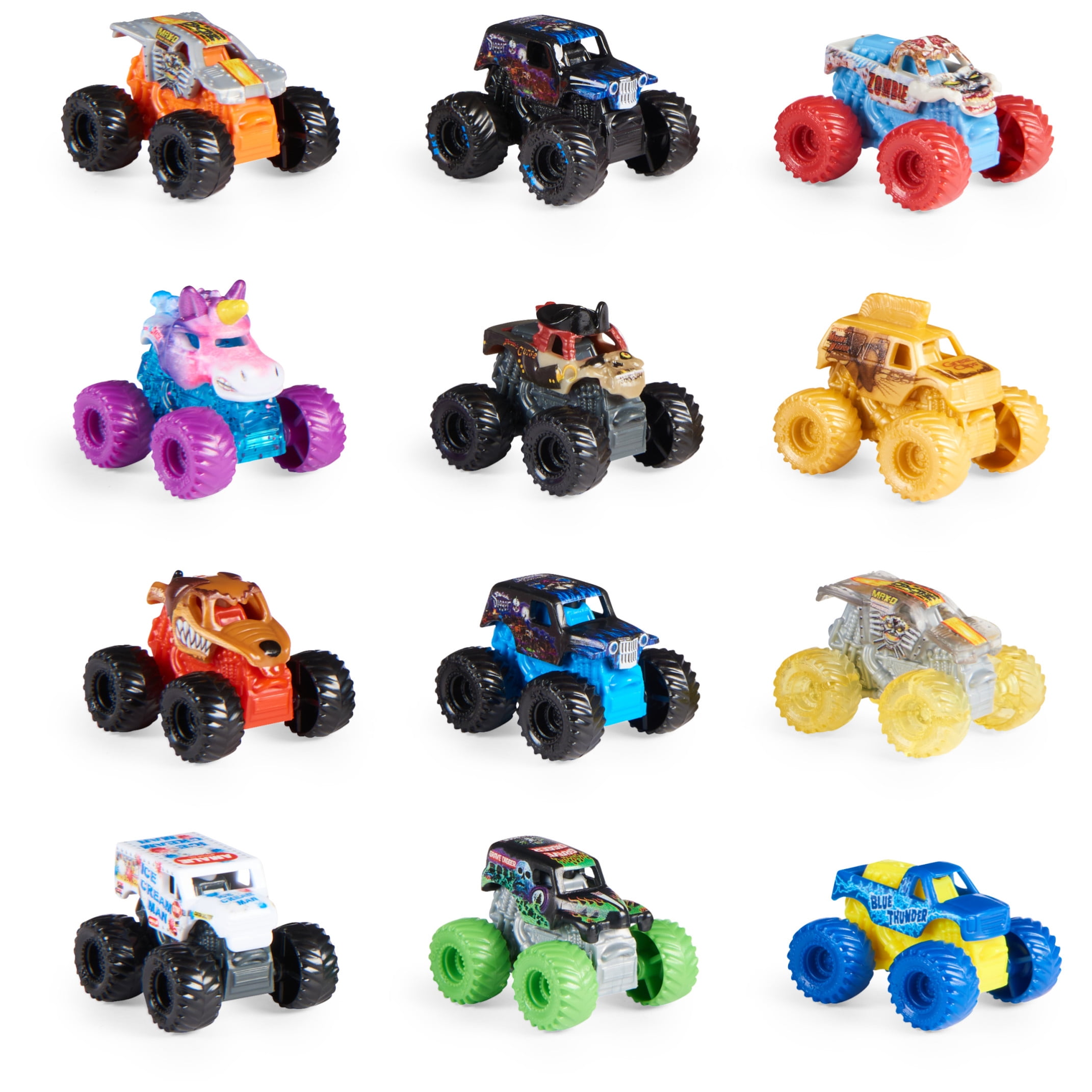 (2 pack) Monster Jam, Official Mini Mystery Collectible Monster Truck (Styles May Vary)