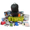 Ready America 70452 72 Hour Elite Emergency Kit, 4-Person, 3-Day Backpack, Includes First Aid Kit, Survival Blanket, Portable Preparedness Go-Bag for Camping Car Earthquake Travel Hiking and Hunting