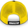 thumbnail image 4 of Youth Checkered Flag Sports Yellow Ryan Blaney Menards Trucker Adjustable Hat, 4 of 5