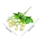 thumbnail image 3 of 15 Tulips Magnolia Buds Home Decoration Simulation Flowers Pocket Silk Flowers Fake Flowers Features: Material:Plastic Color: Blue,Hot P-ink,White,P-ink Product Size: 33x15x10cm/12.9x5.9x3.9 in, 3 of 6