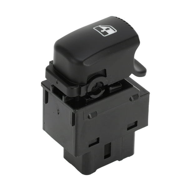 Interruptor de ventana eléctrica Unique Bargains para Hyundai Santa Fe 2006-2012 Interruptor de control de ventana ABS negro lado del pasajero