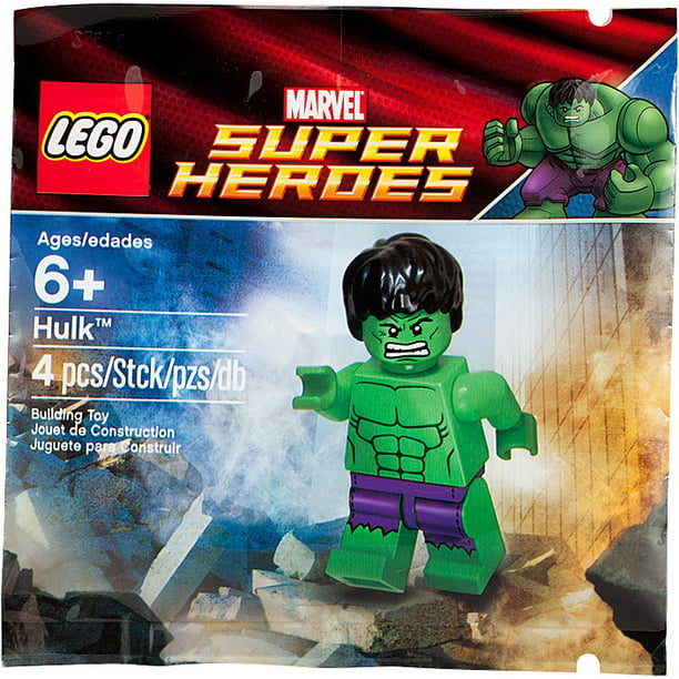 Marvel Heroes Hulk Mini Set LEGO 6001095 [Bagged] - Walmart.com