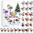 thumbnail image 3 of RKSTN Christmas Countdown Advent Calendar Snowman Style Acrylic Christmas Tree Pendant E, 3 of 3